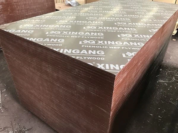 4'x8'x18 fim te fè fas Plywood Poplar Nwayo WBP lakòl