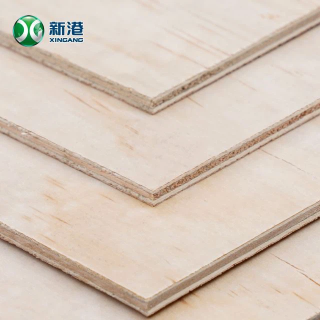 4x8 Konstriksyon Klas Plywood 1/2 3/{4 5/8 Pous Waterproof Marin CDX Pine Plywood Te fè nan Linyi City