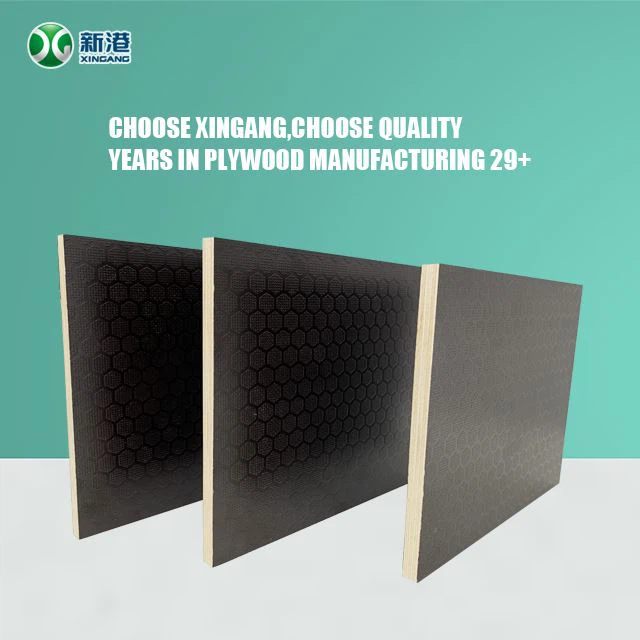 Anti-slip Shuttering Plywood Anti-slip 1220x2440mm Plywood Hardwood