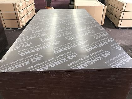 FILM-FACED BOARD FOR CONSTRUCTION WBP BOARD WITH LOGO R