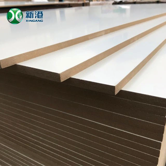 Hot Sell 18mm Melamine Board Laminated Mdf Raw Mdf Board