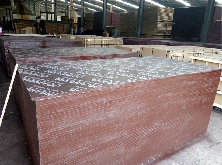 Laminated fèmen Plywood pou Fòm konstriksyon