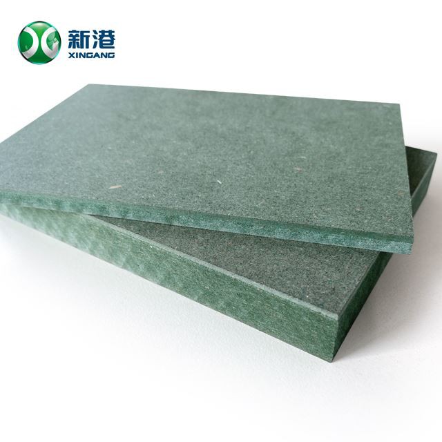 Melamine Faced HMR MDF Thickness 18mm 1220x2440x18mm High Moisture Resistant Green /HMR Green