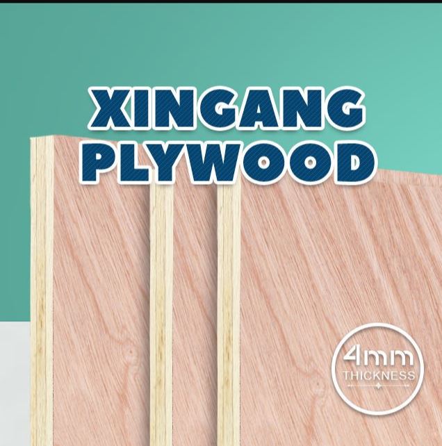 Okoume Komèsyal Plywood Anjeneral yo itilize nan anbalaj ak mèb