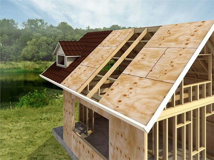 Pine Plywood pou konstriksyon