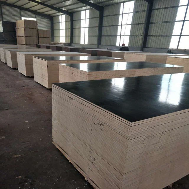 Fèy Plywood Marin Plywood Materyèl bilding 1220 * 2440 * 12MM / 15MM / 18MM