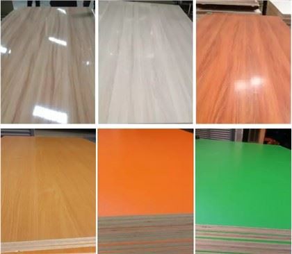 18mm Melamine Marin Plywood Anpenpan Plywood Pou Sèvi ak Mèb Sèvi ak Kabinè Sèvi ak Pòt