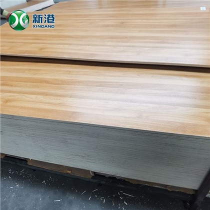 Yelllow Oak Melamine fè fas a MDF