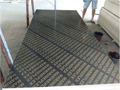 Pi bon kalite fim te fè fas plywood pou mache UAE