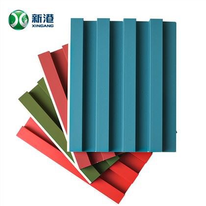 Ignifuje bwa grenn Wpc miray panèl Cladding meyè kalite bwa plastik konpoze Wpc miray panèl