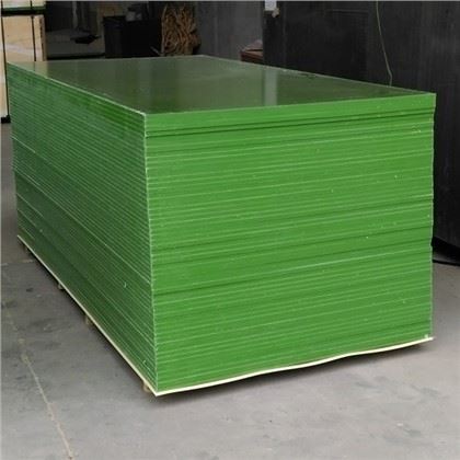 Green PP plastik fè fas Plywood
