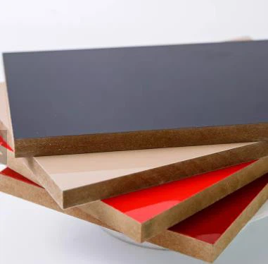 Gwo gwosè Melamine laminated MDF pou mèb