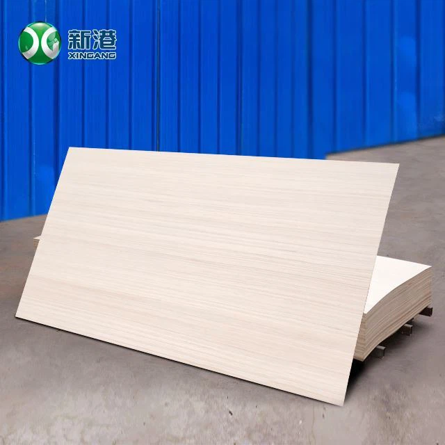 Ki enpèmeyab kolore laparans Melamine kouvwi Plywood Komèsyal 1220 * 2440 * 3-30 mm