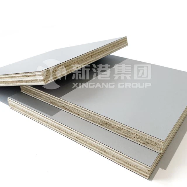 Xingang White Melamine Faced Plywood / Coloured Melamine Plywood