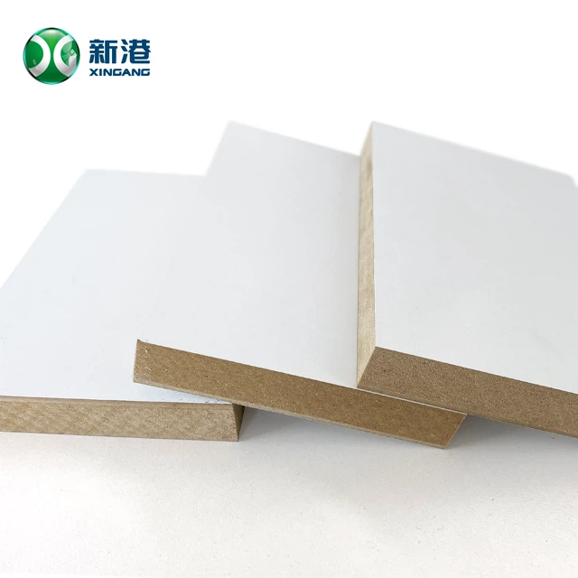 12mm 15mm 18mm 1220x2440mm Blan De Kote Melamine MDF Komisyon Konsèy