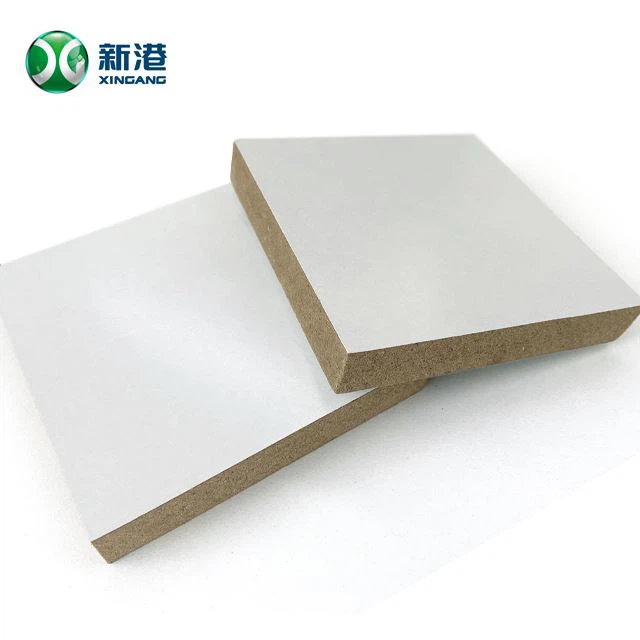 12mm 15mm 18mm Titàn Blan laminated Melamine Mdf Komisyon Konsèy