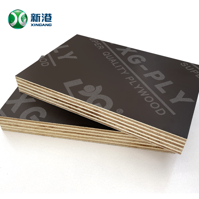 18 mm Konstriksyon Kofraj Komisyon Konsèy Fenolik Plywoods Nwa Konkrè Kofraj Fim Fè fas a Plywood