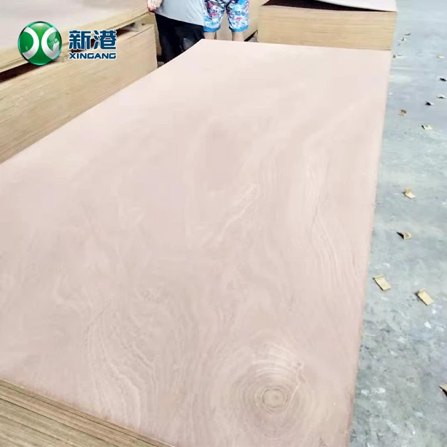 Lachin Okoume Plywood Manifakti pou Mèb