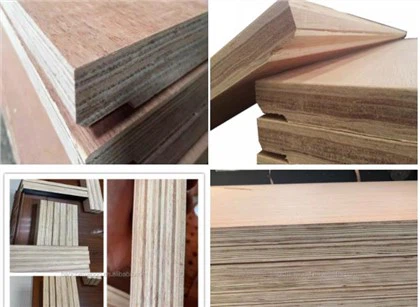 28mm 19- Ply Keruing/Apitong Plywood pou planche kontenè sèk