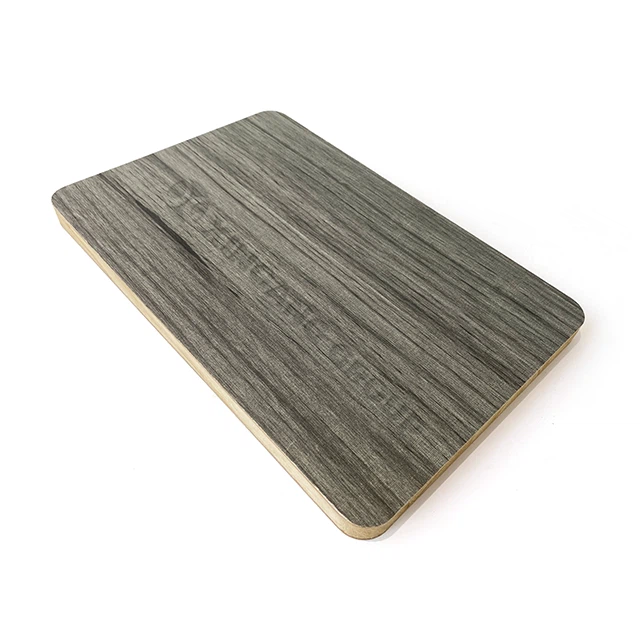 1220 * 2440mm Melamine papye laminated patikil tablo pou Itilizasyon Fueniture