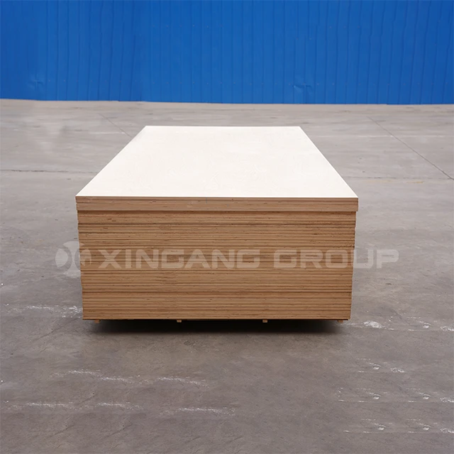 E1 Grade UV HPL Marine Okoume Pine Birch Wood Veneer Faced Laminated Plywood For Commercial Furniture high quality
